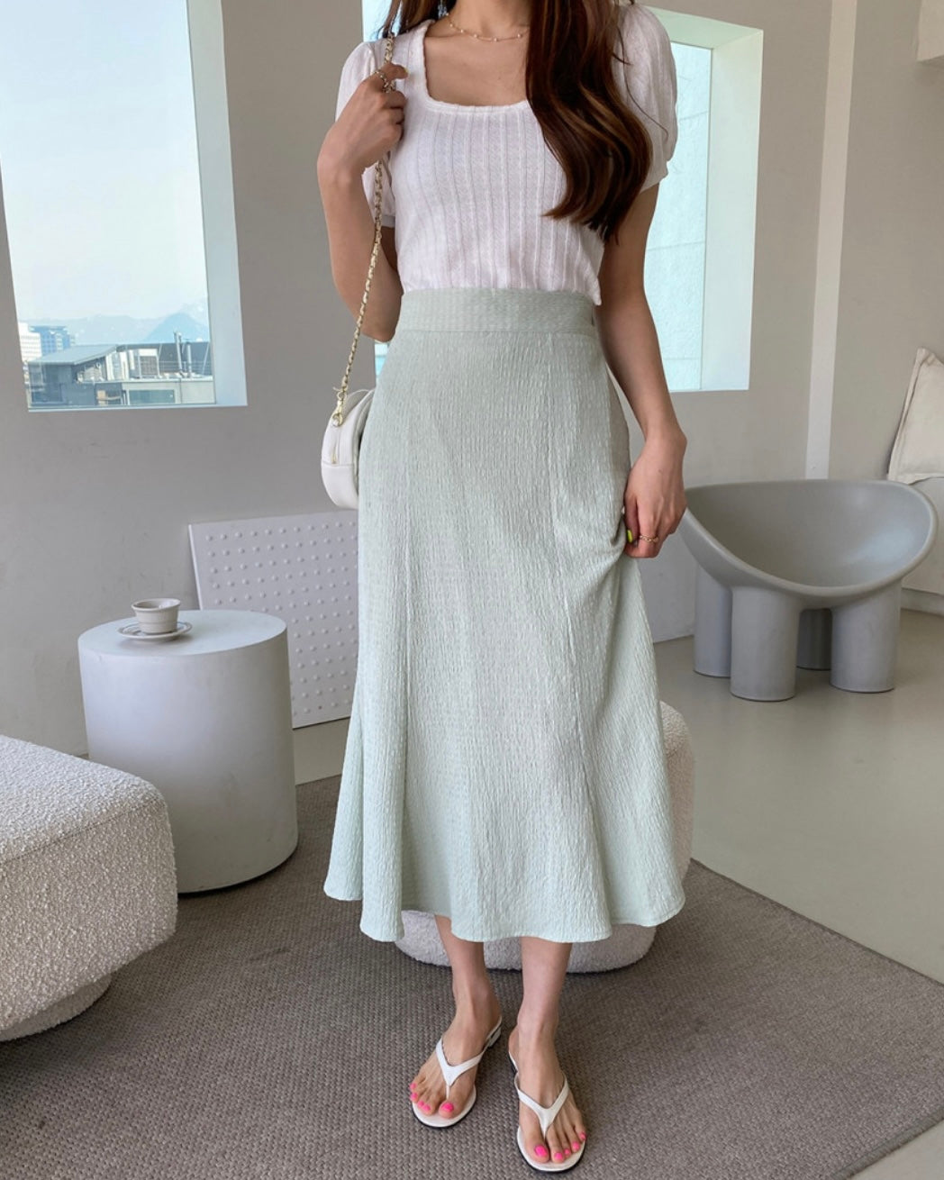 Embo Banding Skirt