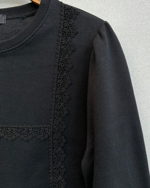 Elodie Lace Sweatshirt