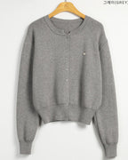 Daily Metal Charm Cardigan
