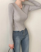 Reverie Wrap Knit Top