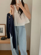 [ M ] Summer Mid-Rise Wide Fit Jeans