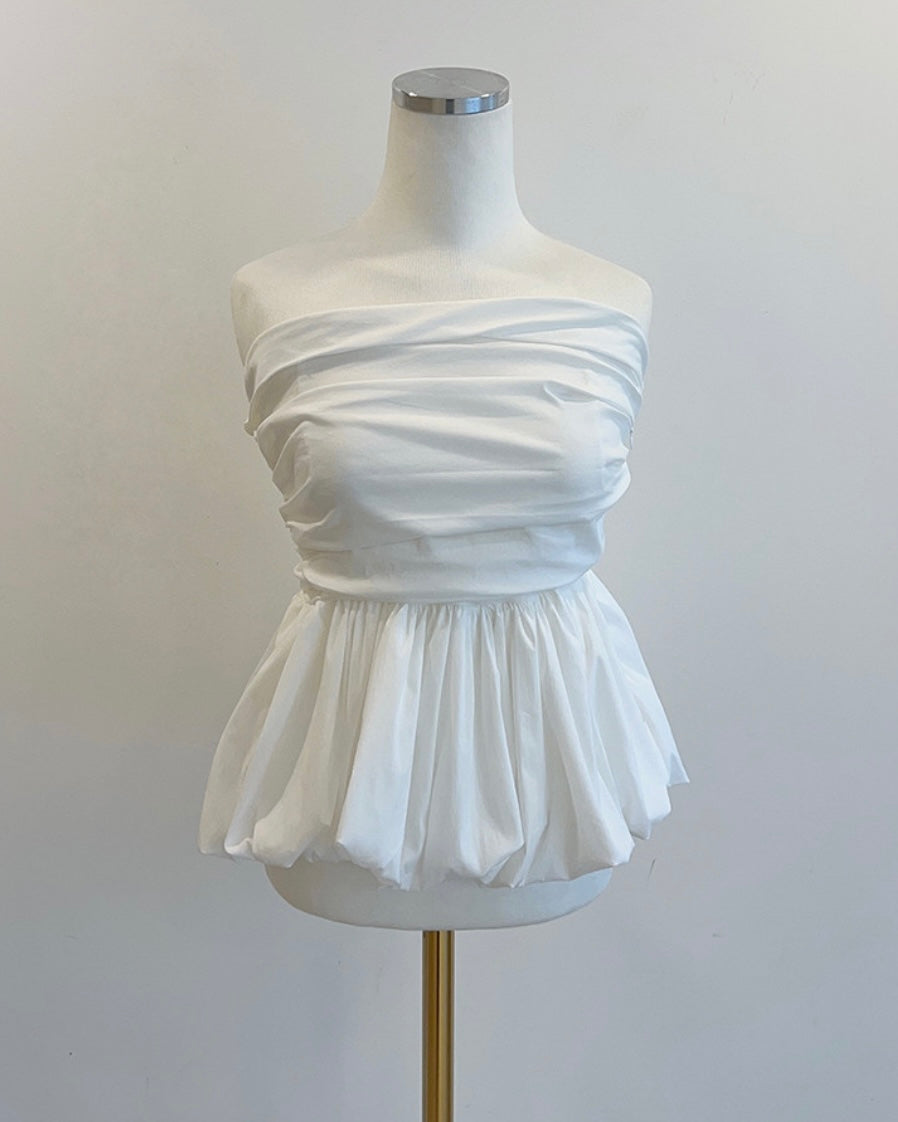 Pumpkin Banding Tube Top