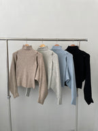 Button Bolero Cardigan Set