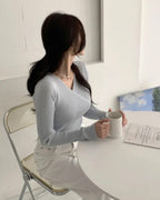 Reverie Wrap Knit Top