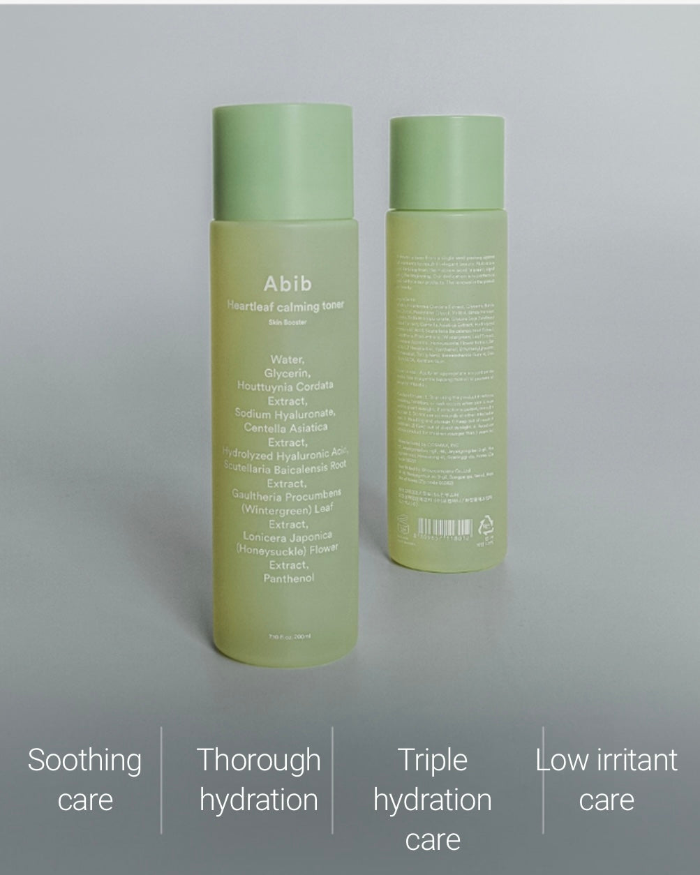 [ Abib ] Heartleaf Calming Toner Skin Booster 210ml