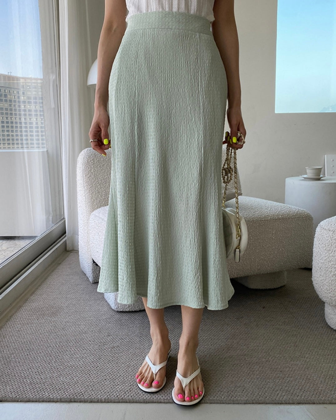Embo Banding Skirt