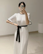 [ Pre-order ] Charmant Pleats Dress