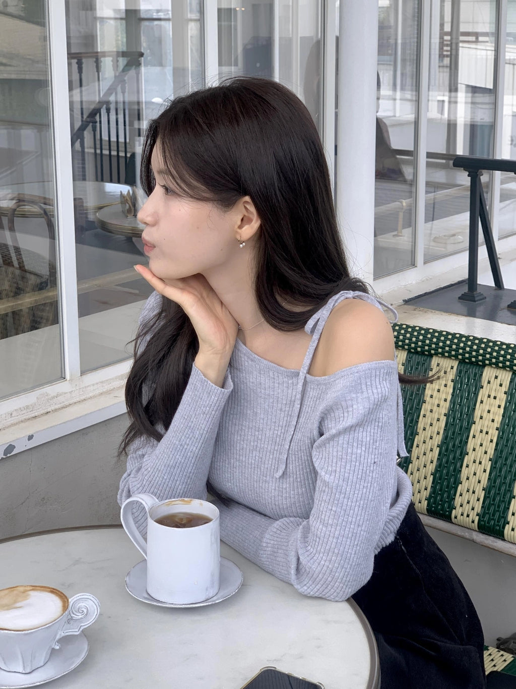 Sandy Ribbon Ribbed Knit