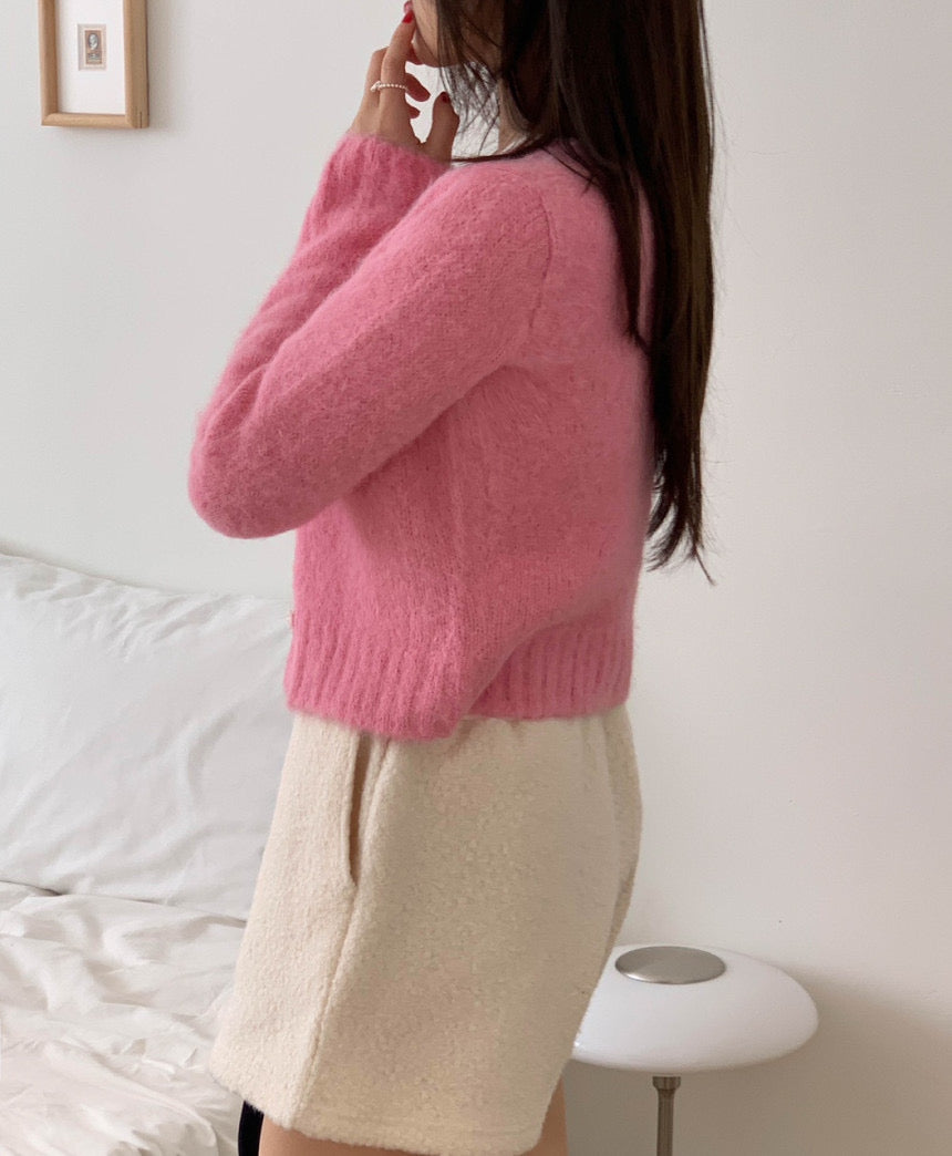 Alpaca Cardigan - 90% Alpaca