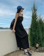 Pleats Sleeveless Dress