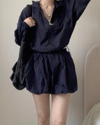 [ Sale Excluded ] Nylon Pumpkin Two-Piece Set