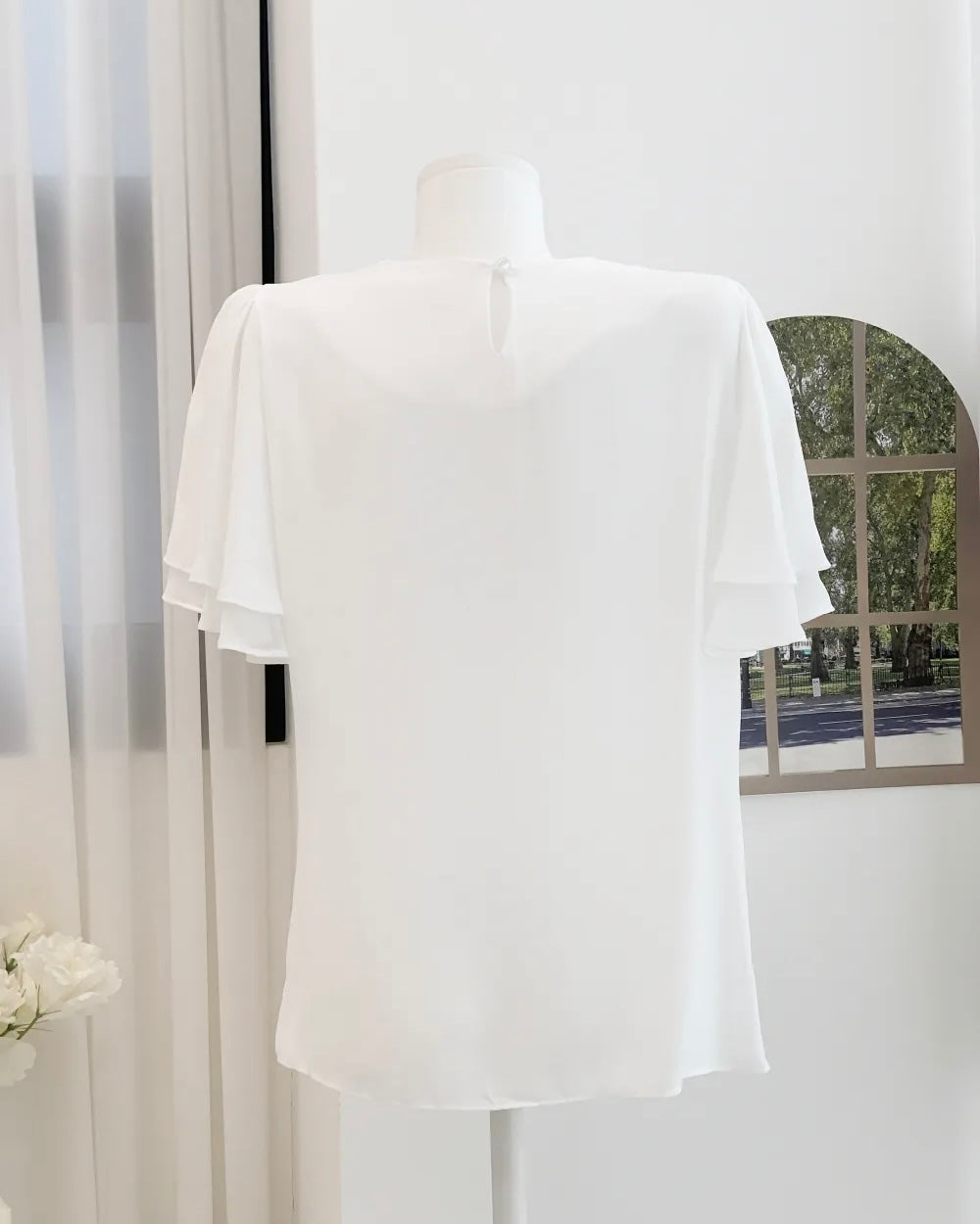 Wave Frill Blouse