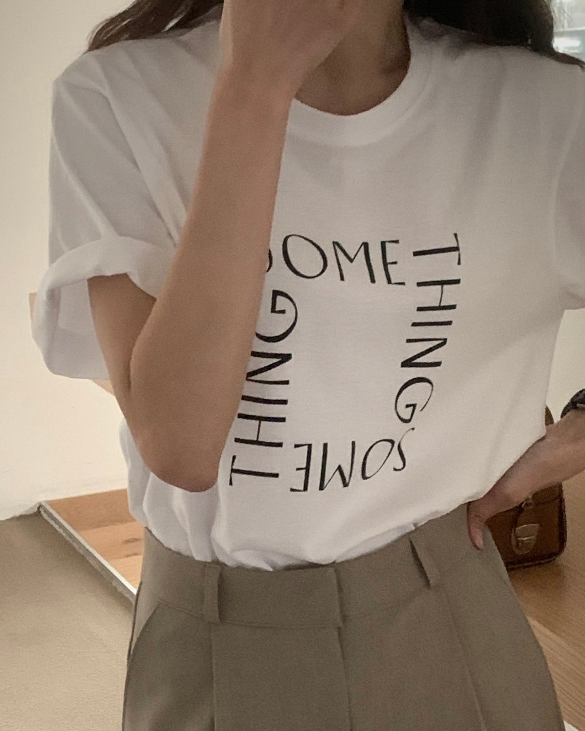 Something Cotton T-Shirt