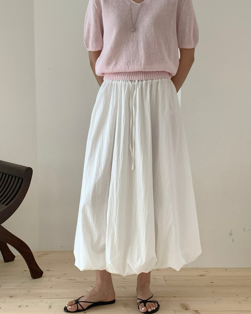 Pumpkin Banding Skirt