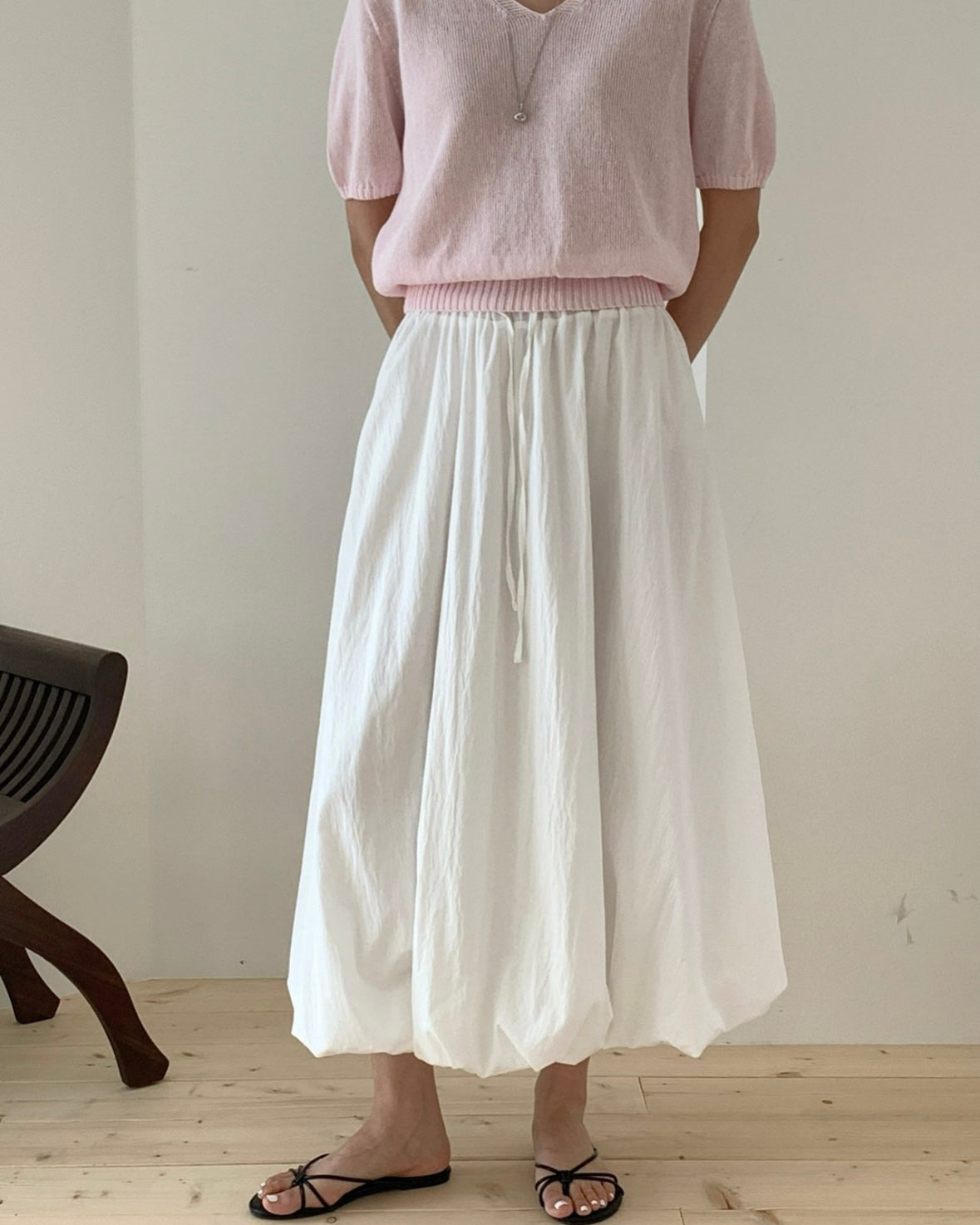 Pumpkin Banding Skirt