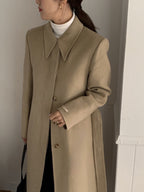 Vin 90% Wool Coat with Padded Vest