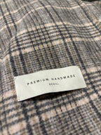 Check Wool Short Jacket