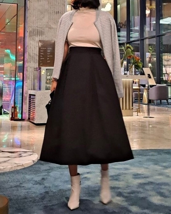 Hepburn Long Skirt
