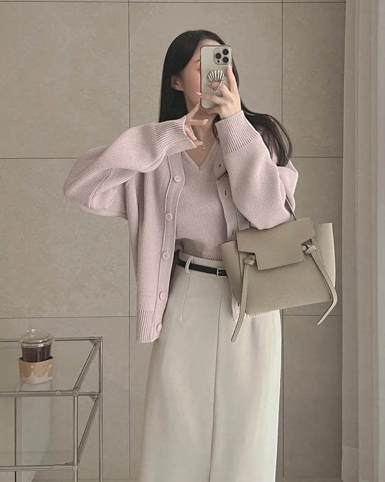 Janet Cardigan Set