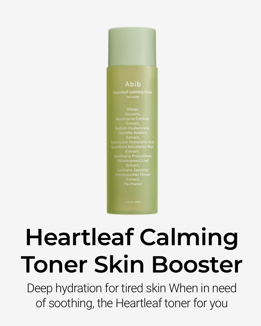 [ Abib ] Heartleaf Calming Toner Skin Booster 210ml
