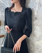 [ Pre-order ] Glen Tweed Dress - Mini / Long