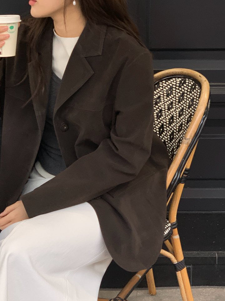 Premium Montaigne Suede Jacket