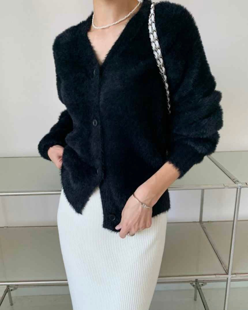 Joo Angora Cardigan