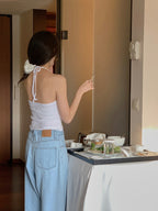 [ M ] Summer Mid-Rise Wide Fit Jeans