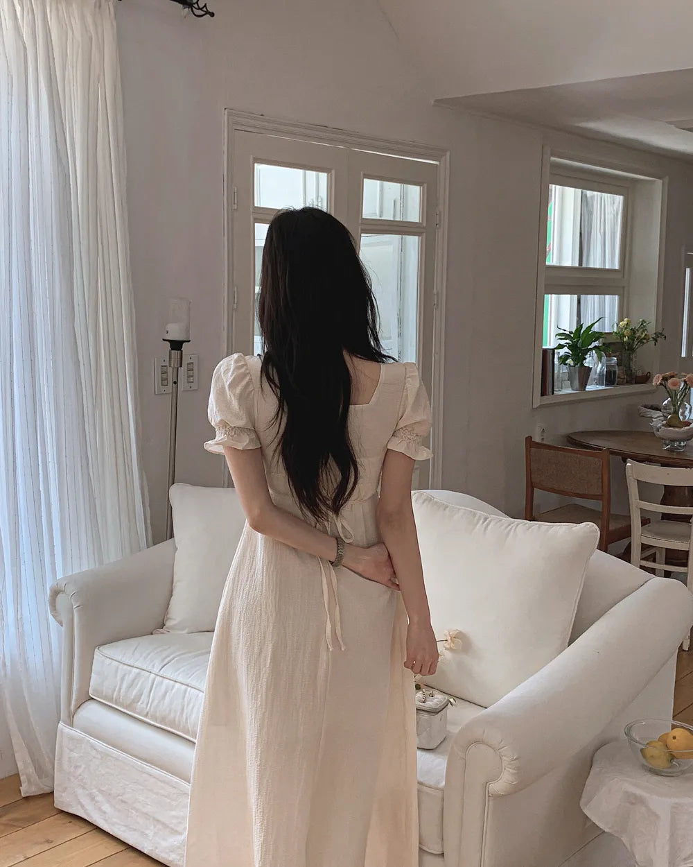 [ Sale Excluded ] Kong Button Dress