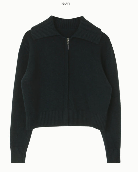 Onion Knit Zip-Up