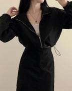 String Banding Cargo Two-Piece Set