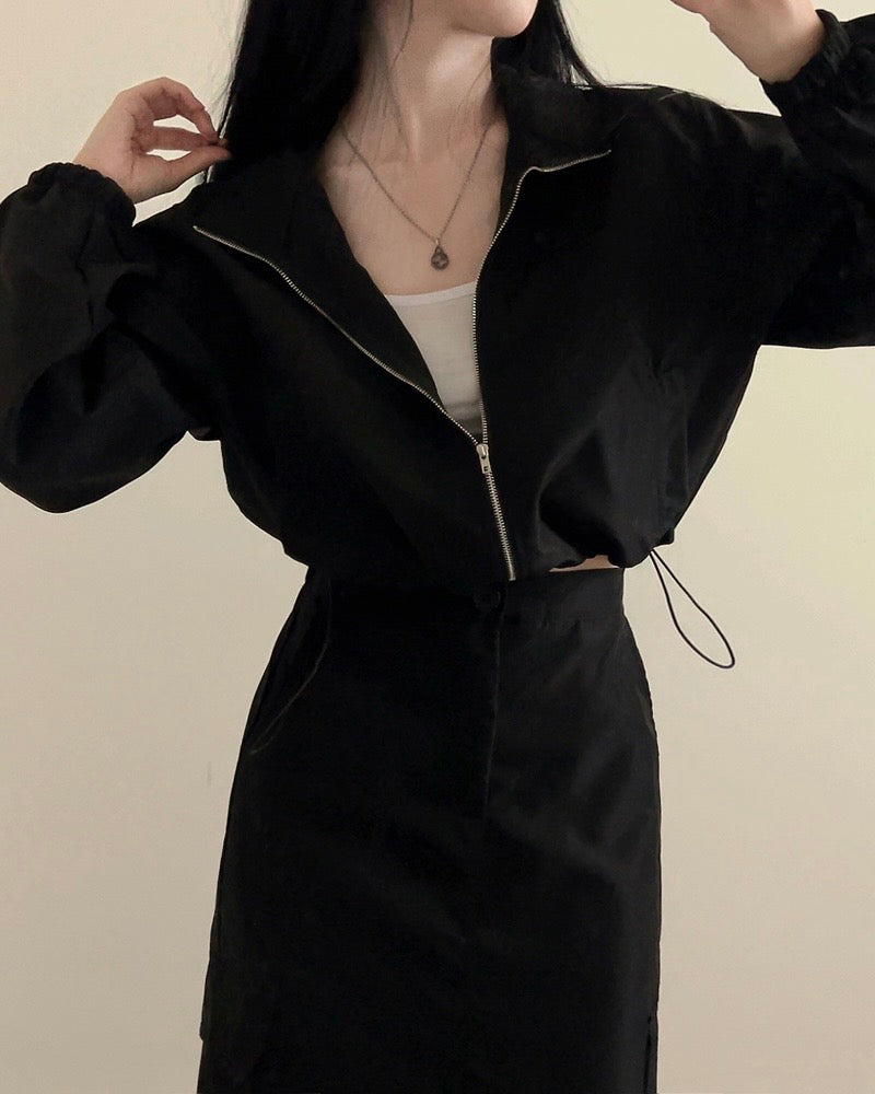 String Banding Cargo Two-Piece Set