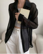 See-Through Overfit Shirt