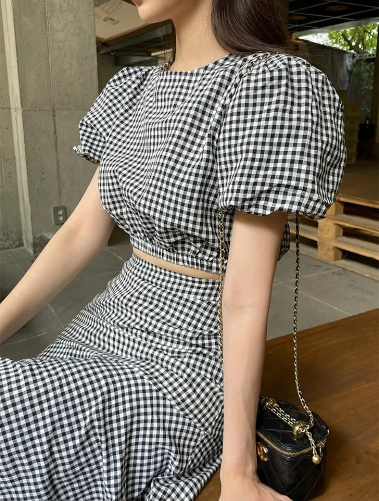 Check Two-Piece