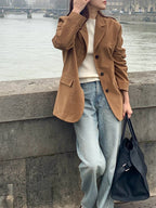 Premium Montaigne Suede Jacket
