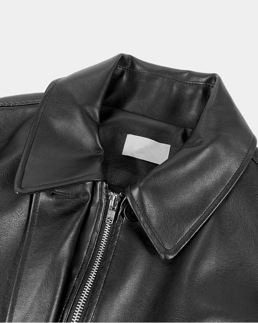 Ginger Eco-Leather Blueson