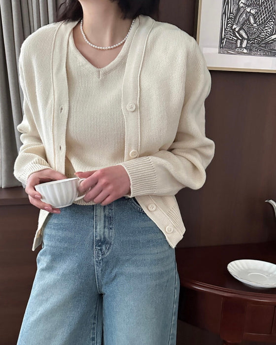Janet Cardigan Set