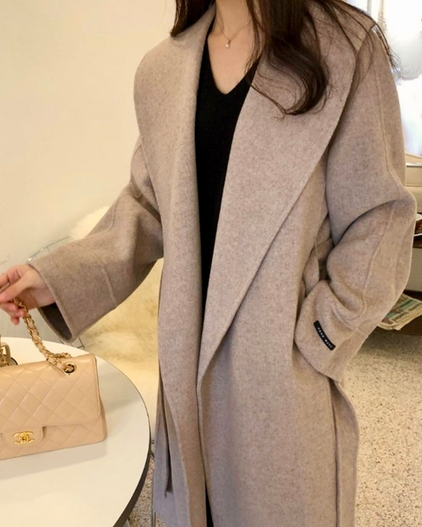 Briana Handmade 90% Wool Coat