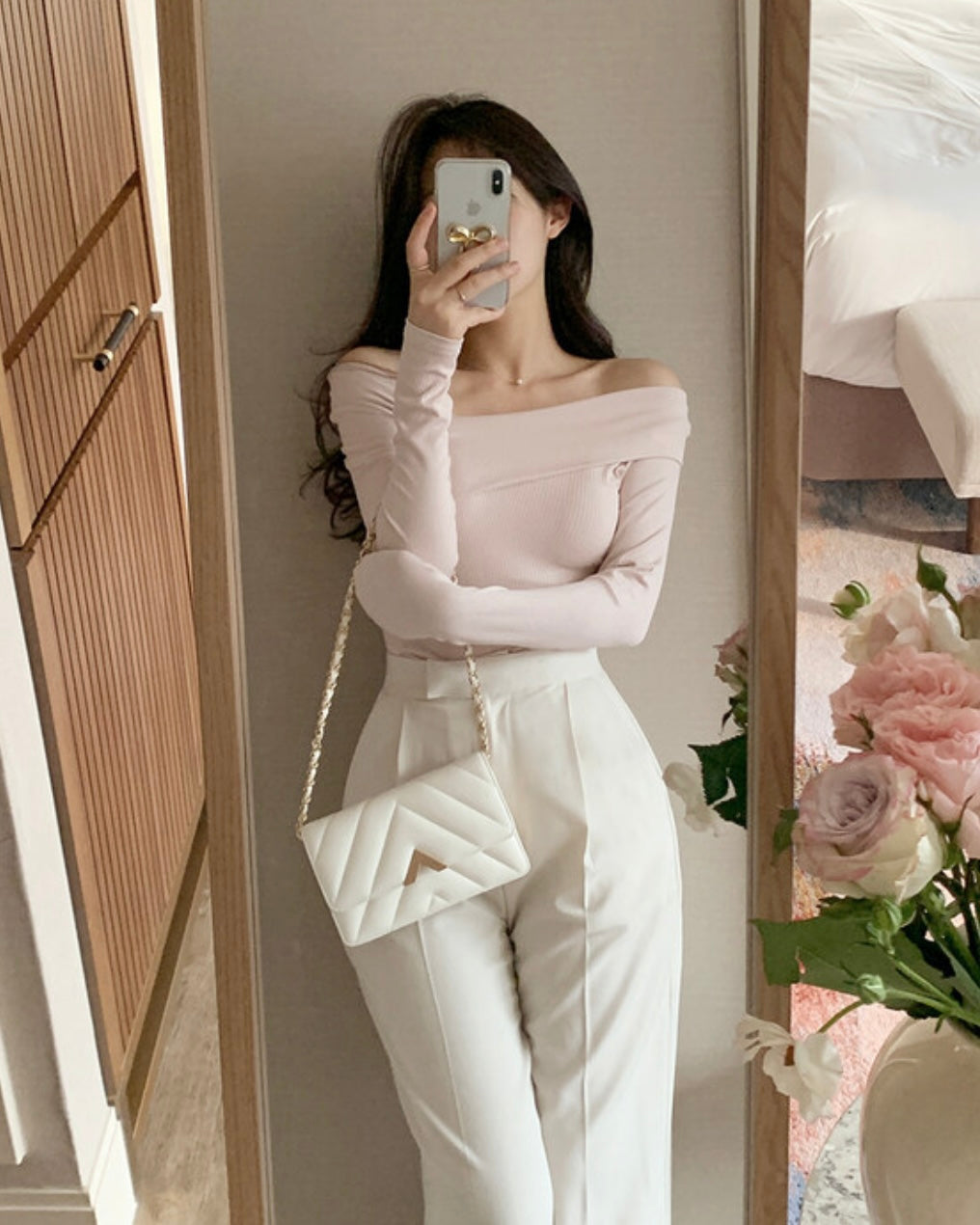 Isla Unbalanced Ribbed Knit