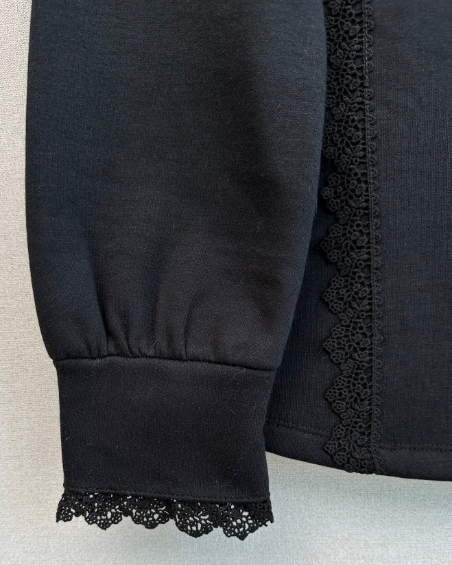 Elodie Lace Sweatshirt