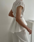 Belle Belt Blouse