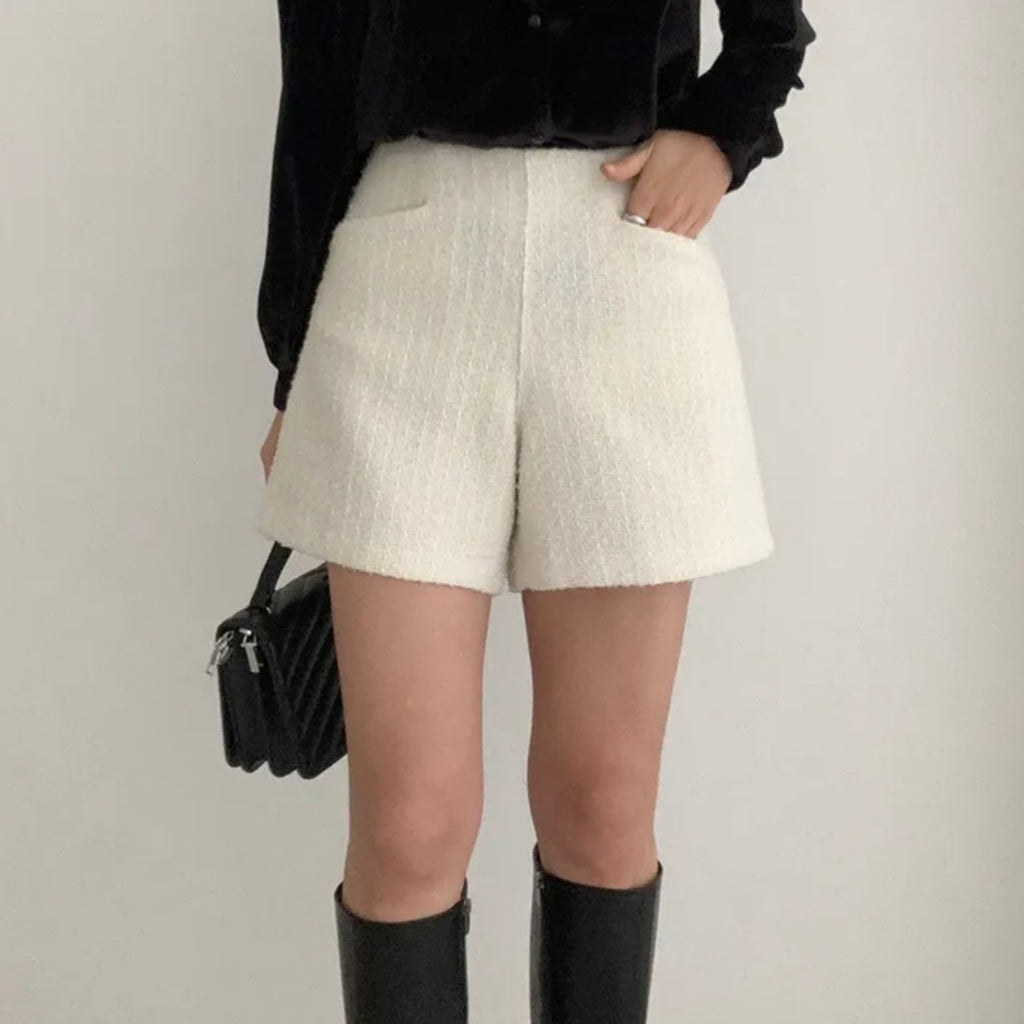 [XS,S] Monica Tweed Shorts