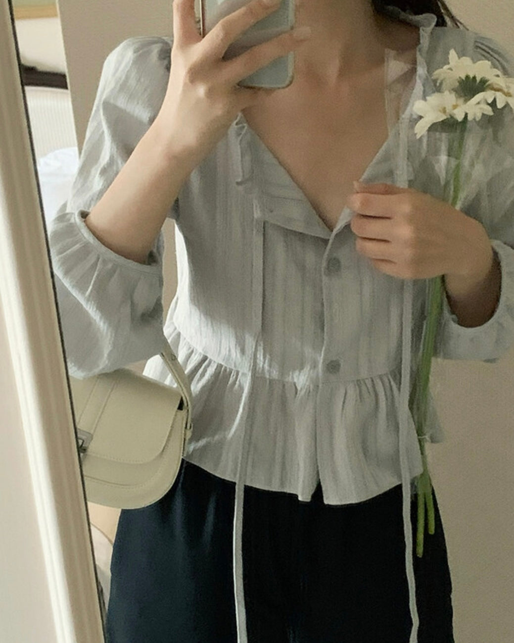 Evita Frill Blouse