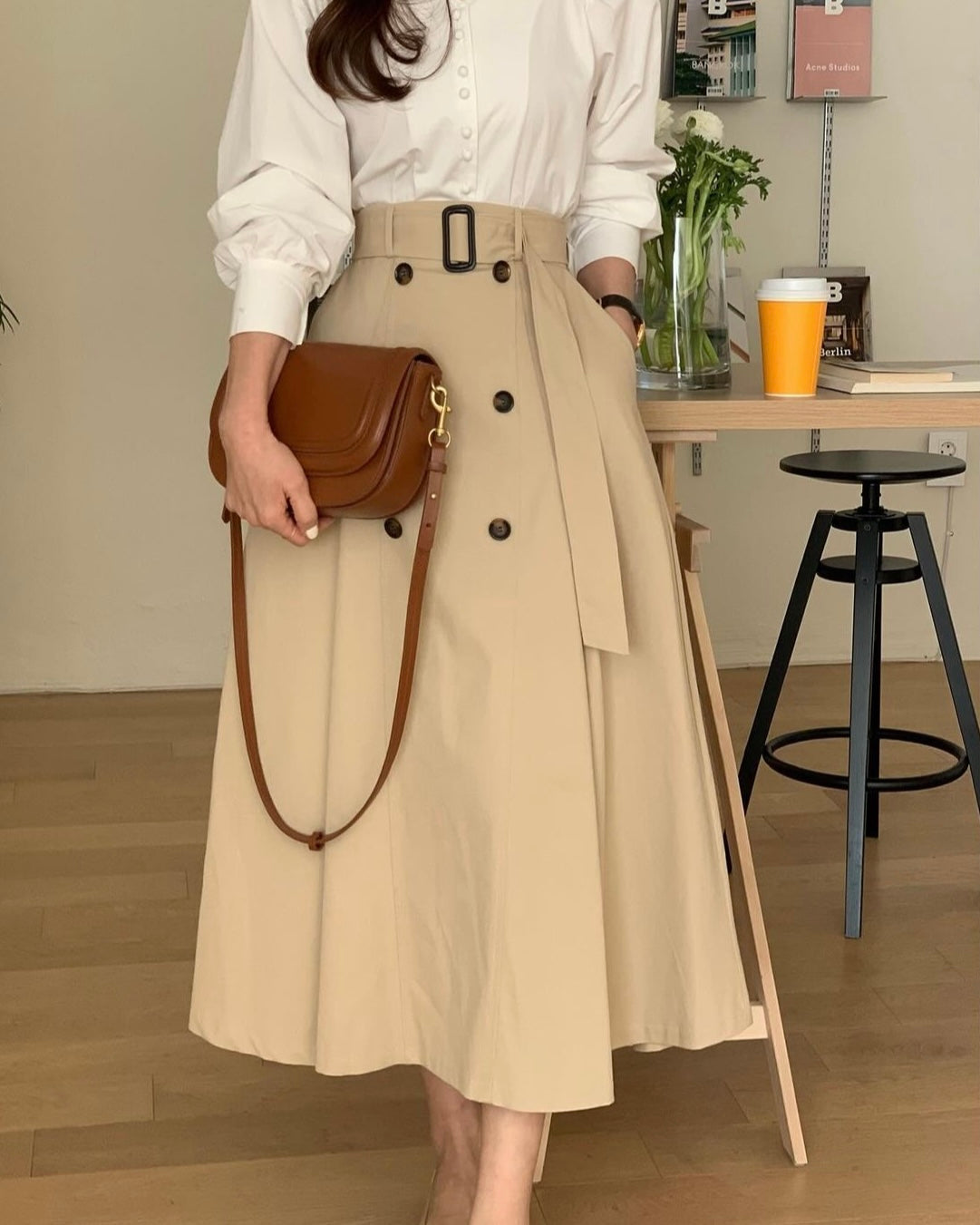 Trench Long Skirt