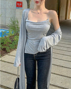 Luda Cardigan Set