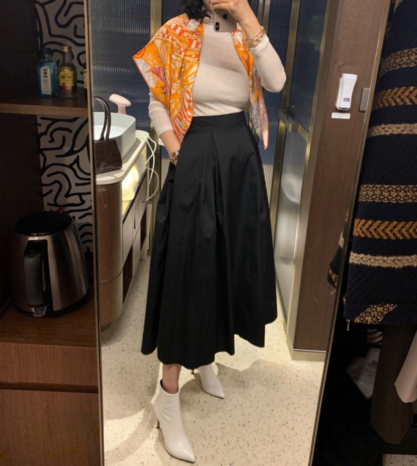 Hepburn Long Skirt