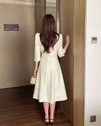 [ Pre-order ] Glen Tweed Dress - Mini / Long