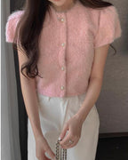 Snow Fur Blouse