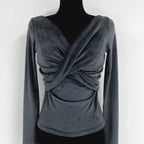 Velvet Twist Long Sleeve