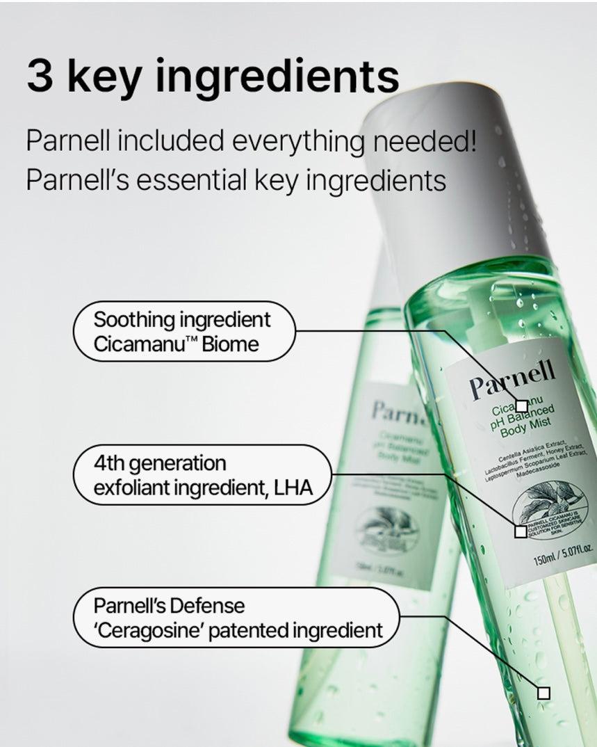 [ Parnell ] Cicamanu pH Balanced Body Mist 150mL